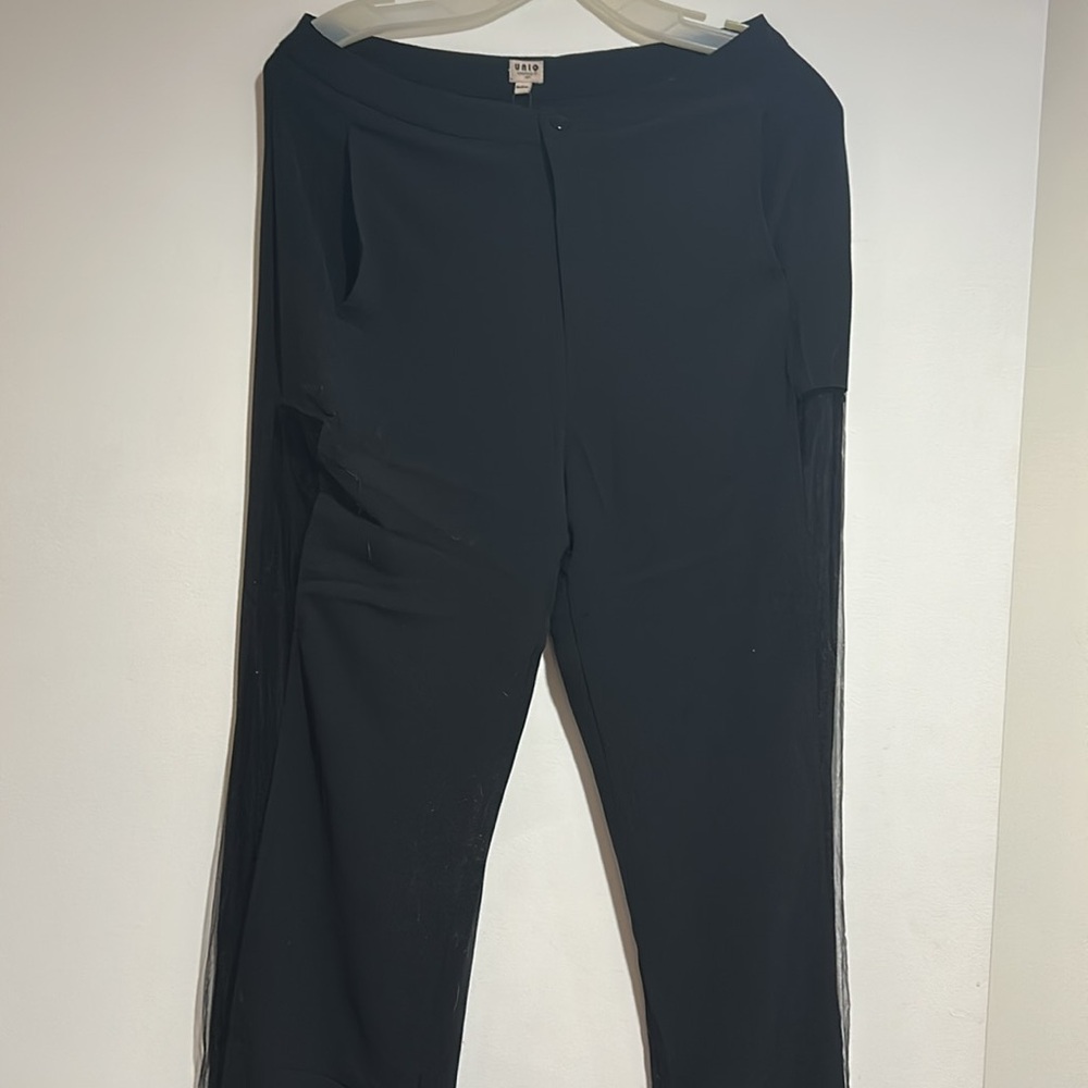 Uniq Black Trousers NWT